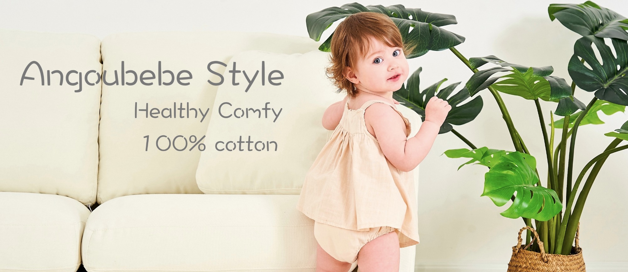 Angoubebe style healthy comfy 100% cotton