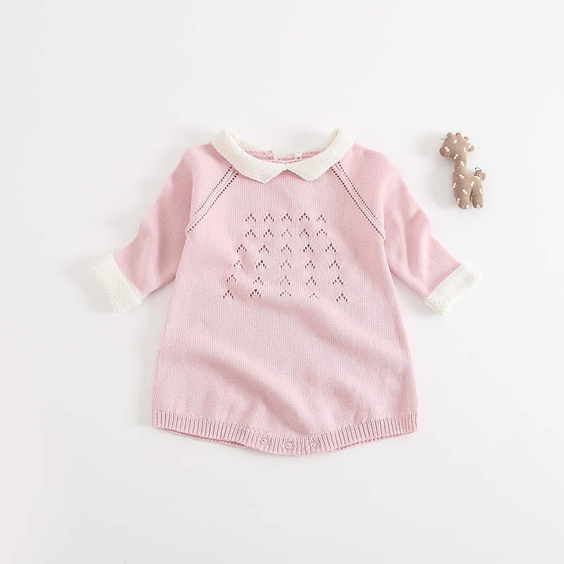 baby girl sweater romper