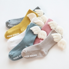 lovely wings in tube socks for kids in autumn spring & winter wholesale