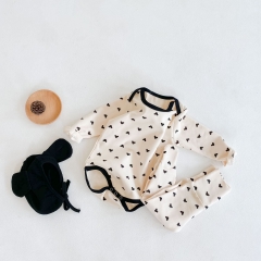 Baby winter warm pajamas sets