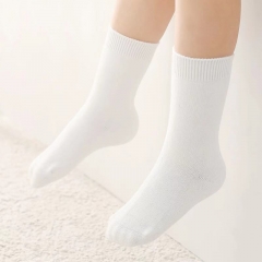 Autumn and winter new children's socks pure cotton boneless student ...