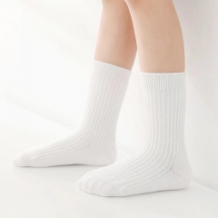 Autumn and winter new children's socks pure cotton boneless student ...