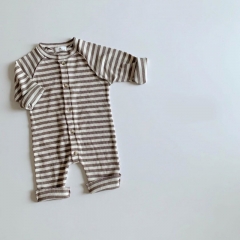 Baby Clothes Romper 2021 waffle pattern fiber beautiful print 0-24 Months bodysuit Wholesale