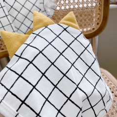Angoubebe 211H24 Classic White & Black Grid Romper Wholesale