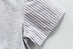 baby boy short sleeve false 2 pieces garments wholesale