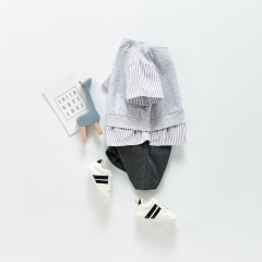 baby boy short sleeve false 2 pieces garments wholesale