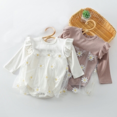 Baby Girl Little Daisy Mesh Dress Wholesale