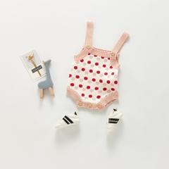 Baby Girl Dot Knitwear Wholesale