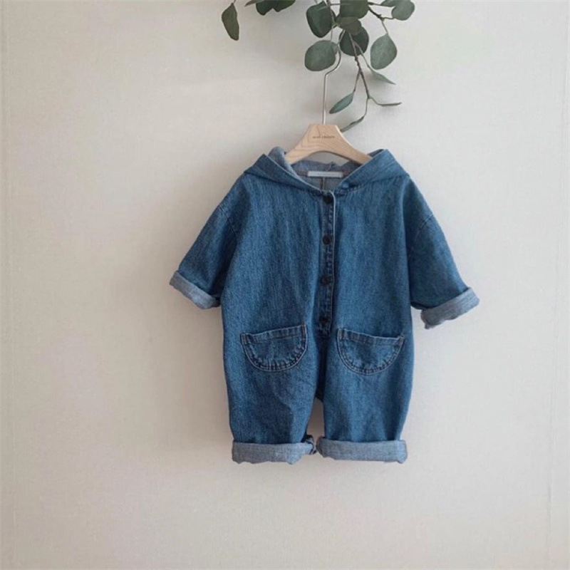 Baby jeans fashion jumpsuit