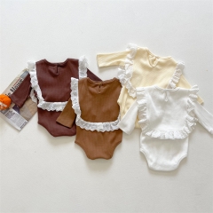Baby Girl Pit Bar Romper Combo Vest Wholesale