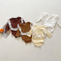 Baby Girl Pit Bar Romper Combo Vest Wholesale