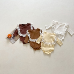 Baby Girl Pit Bar Romper Combo Vest Wholesale