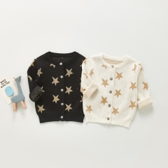 Baby Unisex Knitting Sweater Star Print Wholesale