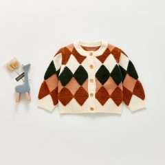 Baby Boy Vintage Knitted Sweater Cardigan Wholesale