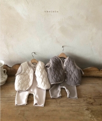 Baby Unisex Strips Tops Base-shirt In Winter Wholesale
