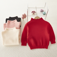 Toddler Baby Girl Solid Warmful Sweater 3M 6M 9M 12M Wholesale