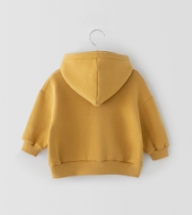 Baby Unisex Letter Print Hoodie In Spring Wholesale