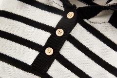 Baby Boy Stripped Hoodie Knitwear Outfit Wholesale