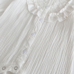 Infant Baby Softness Comfy Long Solid Jumpsuit With Hat Wholesale