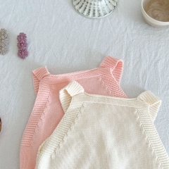 Infant Baby Girl Love Knitting Vest Wholesale