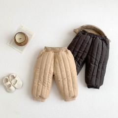 Infant Baby Unisex Velvet-in Winter Pants Wholesale