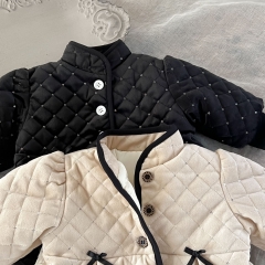 Infant Baby Small Fragrance Thicker Warmful Winter Coat Wholesale
