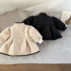 Infant Baby Small Fragrance Thicker Warmful Winter Coat Wholesale