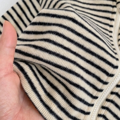 2023 Spring Strips Hoodie Coat Wholesale