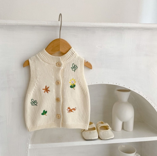 Infant Baby 2023 New Arrival Spring Knitting Vest Wholesale