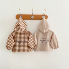 Infant Baby Girls Spring Hoodie Coat Wholesale