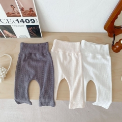 Infant Baby Solid Spandex Big PP Pants Wholesale