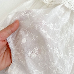 Infant Baby Solid White Puff Sleeve Ruffle Onesies Wholesale