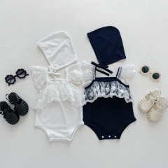 Infant Baby Girls Lace Swimsuit In Summer Wholesale