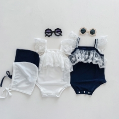Infant Baby Girls Lace Swimsuit In Summer Wholesale