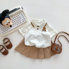 Infant Baby Preppy Style for Girls & Boys In Sets Summer Wearing Wholesale