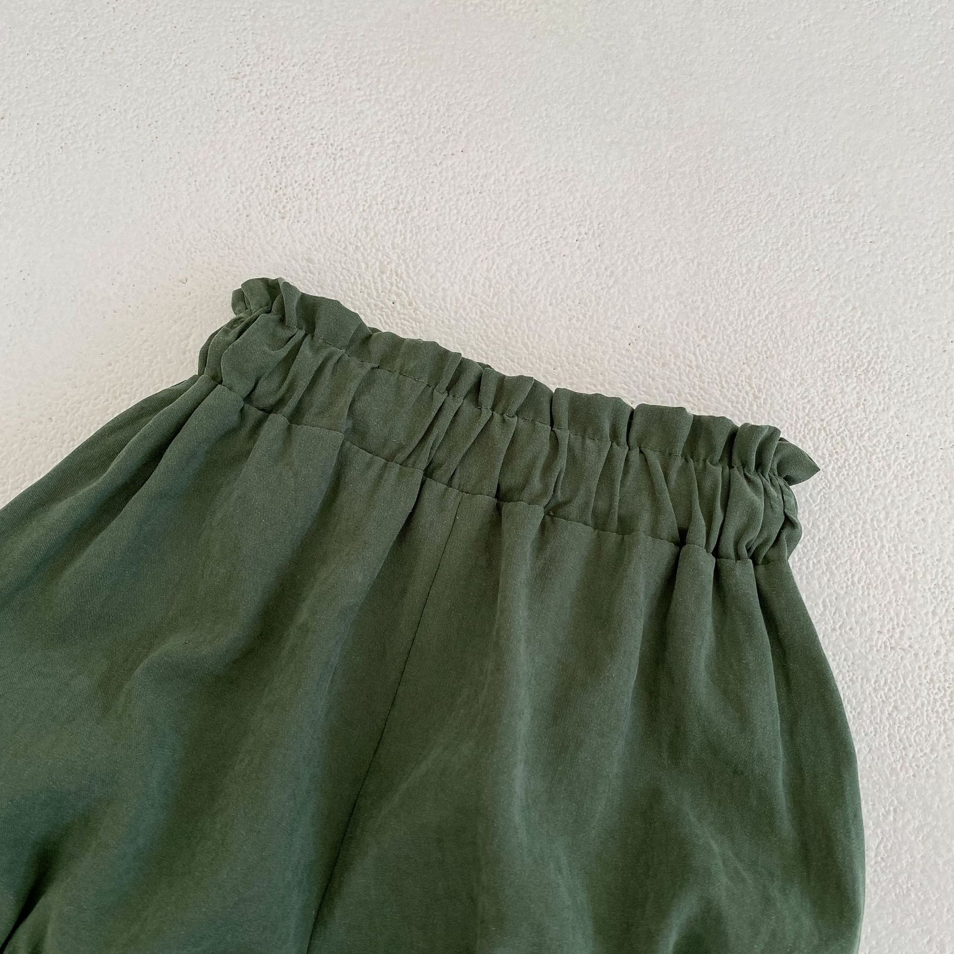 Green Aesthetic Linen Pants | Summer Long Sleeve Shirt Trousers Outfit  2-piece Set