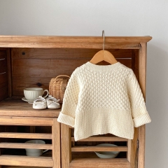 Infant Baby Long-sleeved Two Different Article Cardigan Wholesale