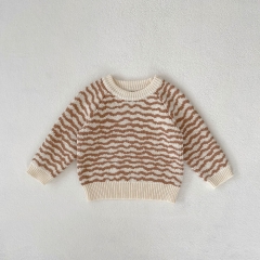 Infant Baby Long-sleeved Knitting Long-sleeved Sweater Wholesale