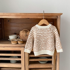 Infant Baby Long-sleeved Knitting Long-sleeved Sweater Wholesale