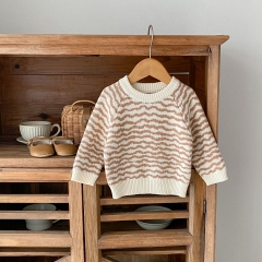 Infant Baby Long-sleeved Knitting Long-sleeved Sweater Wholesale