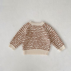 Infant Baby Long-sleeved Knitting Long-sleeved Sweater Wholesale