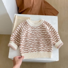 Infant Baby Long-sleeved Knitting Long-sleeved Sweater Wholesale