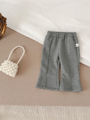 2023 New Autumn Baby Girl Boot Cut Pant Wholesale