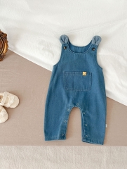 2023 New Autumn Baby Unisex Cowboy Overall Wholesale