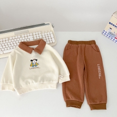 Ins 2023 Baby Boys New Arrival 2-pieces Sets In Autumn Wholesale
