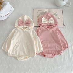 New Autumn Infant Baby Girls Sweety Style Long-sleeve One Piece Wholesale