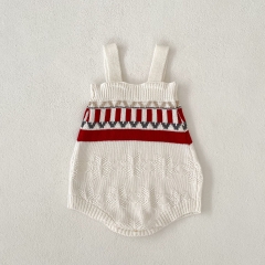 2023 New Arrival Infant Baby Girls Romper Combo Cardigan In Sets Wholesale