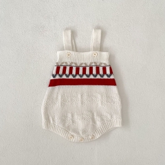 2023 New Arrival Infant Baby Girls Romper Combo Cardigan In Sets Wholesale