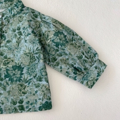 Ins 2023 Baby Unisex Floral Print New Arrival 2-pieces Sets Wholesale