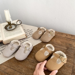 Winter Edition: Unisex Baby Soft Sole Cotton Shoes - Slip-resistant, Insulated, Durable, Versatile Design - 3 Colors Available
